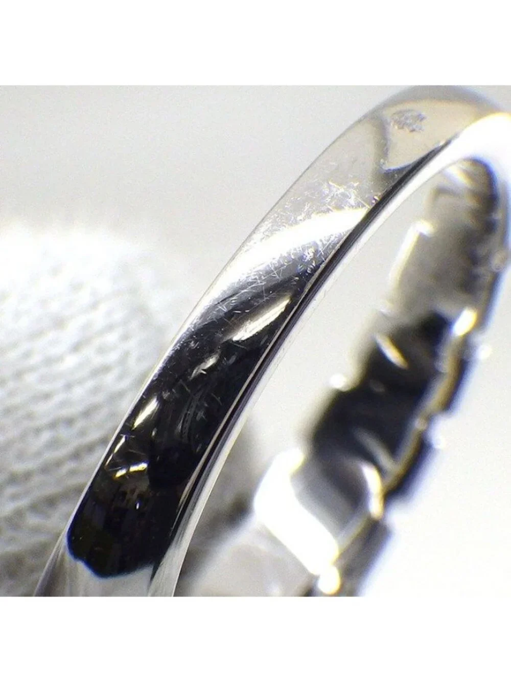 Chanel Ring Comet Shooting Star Motif Half Circle Pave 27 Points Diamond